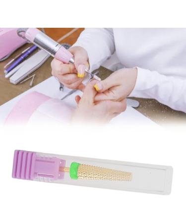 Tungsten Carbide Nail Drill Bit for Manicure Pedicure Quick & Efficient Grinding Extended Lifespan Versatile Usage High Grade Material Golden Color (134#-C) - Buy Online on GoSupps.com