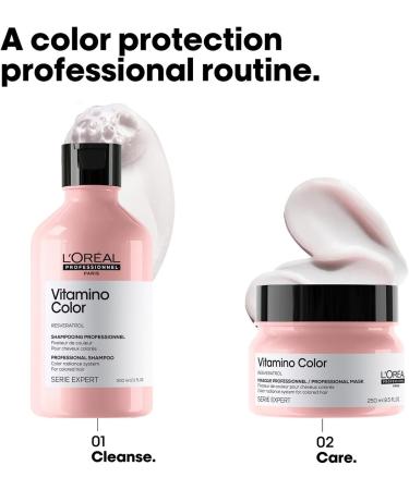 L'Or al Professionnel Paris Expert Series Vitamin Color Aox Shampooing 300ml - L'or al - Buy Online on GoSupps.com