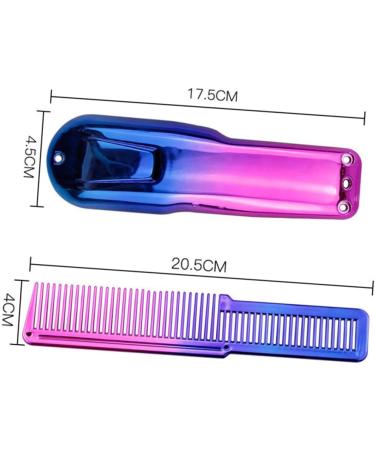FRCOLOR Flat top Comb Hair Comb Hair Styling Comb Stylist Comb Professional Hair Cutting Comb Electric Hair Shaver Hair Trimmer Cover Electric Hair Clipper Shell Hair Comb Mix Fader 20.5*4cm - Buy Online on GoSupps.com