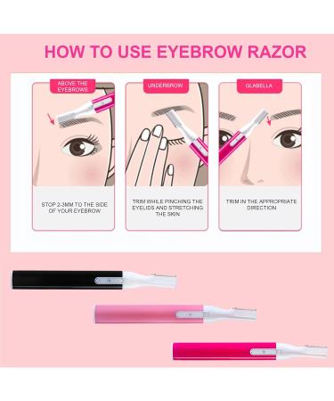 JSGHGDF Eyebrow Trimmer Eyebrow Hair Removal Trimmer Hair Remover Facials For Women Remover Electric Facials For Women Silver - Buy Online on GoSupps.com