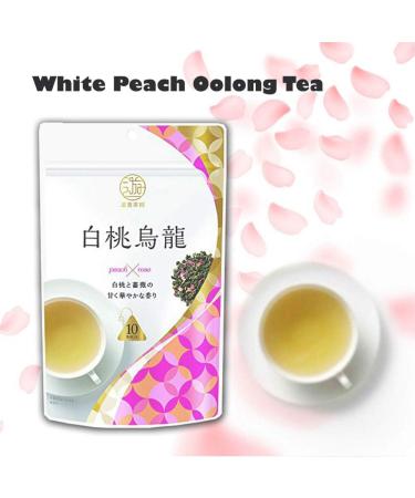 Japanese NITTON-Tea White Peach & Rose Oolong Tea 10pcs/Bag 20g 2-Pack (20g x2) ( ) 10 20g 2 (20g x2) - Buy Online on GoSupps.com