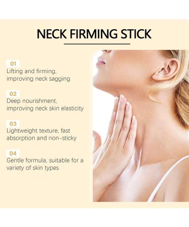  JIAOY Set of 4 Bee Venom Neck Firming Pencils - Firms and Lifts Sagging Skin - Bee Venom Wrinkle Elimination Cream - Anti-Aging Moisturizing Cream - Hydrating Lifting - Buy Online on GoSupps.com