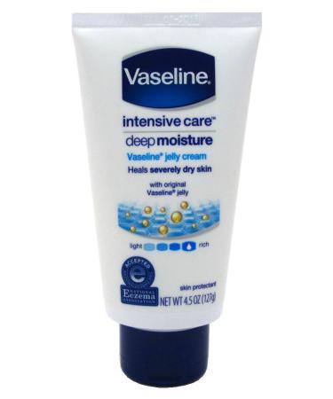 Vaseline Intensive Care Deep Moisture Cream 4.5 Ounce (133ml)