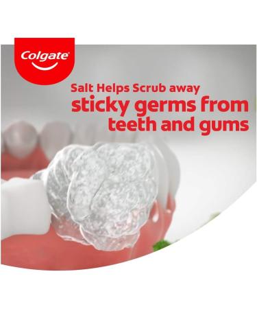 Colgate Toothpaste Active Salt - 100 G (Salt) - Freshening Plaque Bad Breath(3.5 Ounce) - Buy Online on GoSupps.com