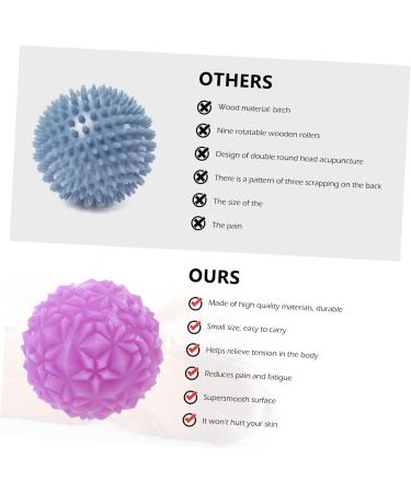 Plafope 2-Piece Contact Massage Balls - Myofascial & Trigger Point Fitness Accessories for Yoga & Exercise - Buy Online on GoSupps.com