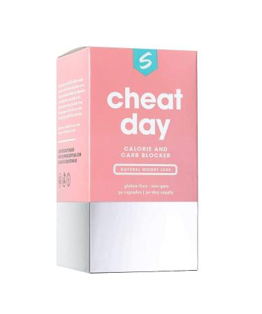 Cheat Day Calorie & Carb Blocker, 30 Count (1-Month Supply)