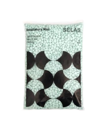 Depilatory wax in Aloe Vera pearls SELAS 800g. Hair removal without strips.