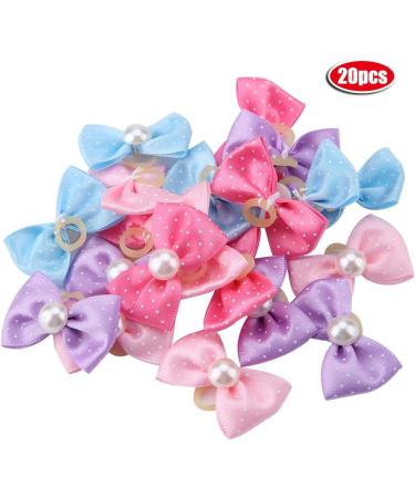 Comfortable Puppy Hair Clip | Pet Hair Tie Dog & Cat | Stylish Polyester Pattern Print - Buy Online on GoSupps.com