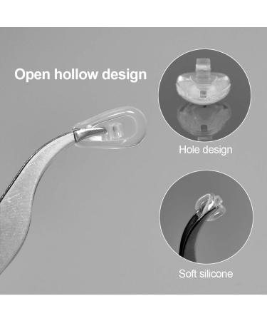 Buy NATUCE Glasses Repair Set - 10 Pairs Soft Silicone Nose Pads Non-Slip Screws & Tweezers - Perfect for International Shipping - Buy Online on GoSupps.com