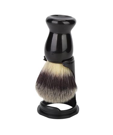 Professional Acrylic Shaving Brush Holder for Beard Brush - Durable Black Shaving Tools Set - Buy Online on GoSupps.com