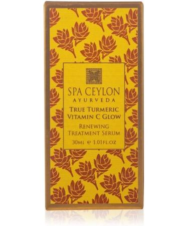 SPA CEYLON True Turmeric Vitamin C Glow Renewing Treatment Serum | Overnight Repair Treatment | Ayurveda | Acne Treatment | Best for Normal to Dull Pigmented Skin - Buy Online on GoSupps.com