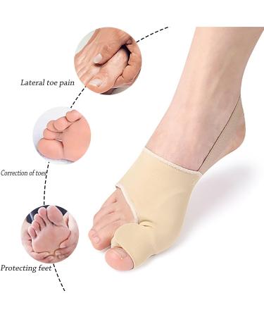 AOOTUERL Toe Separators for Valgus Correction | Pain Relief Big Toe Straightener for Men & Women - Shop Now! - Buy Online on GoSupps.com