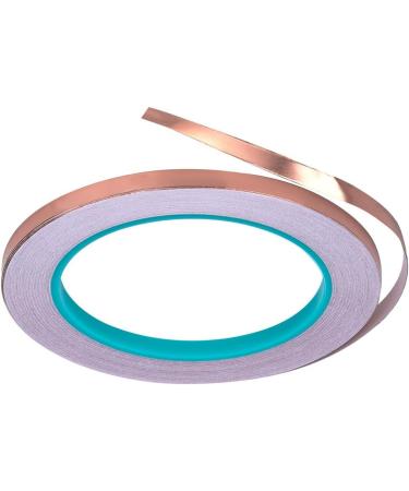 Copper Foil Tape 1/2 x 22 Yards with Conductive Adhesive - EMI Shielding, Soldering, Craft & Model Purposes - Buy Online on GoSupps.com