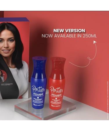  Portier Portier Exclusive Brazilian Progressive Smoothing Kit 2 x 250 ml - Buy Online on GoSupps.com