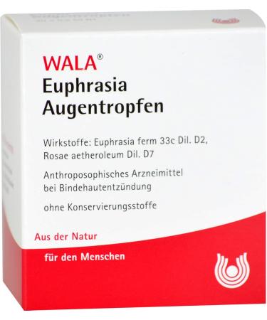 Buy Wala Heilmittel GmbH Euphrasia Eye Drops | 30x0.5 ml - Natural Relief for Eye Irritations | International Shipping Available - Buy Online on GoSupps.com