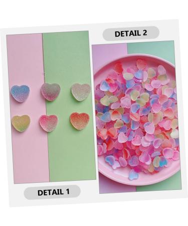 SAFIGLE 60pcs Simulation Gummies Candy Models Candies Hairpin Resin Cream - Buy Online on GoSupps.com