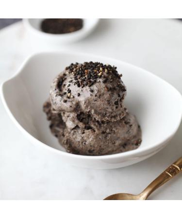 Emma Basic - Roasted Black Sesame Seeds 1kg | High in Fiber | Protein Source | Vegan | Rich Aroma | Antioxidants - Buy Online on GoSupps.com