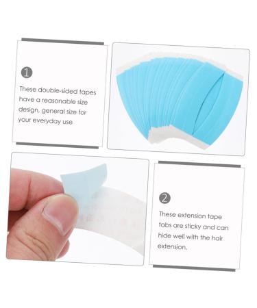 Housoutil 23 Sheets Double Sided Wig Film Hair Extension Holder Hair Wig Tape Double Side Tape Hair Extension Tape Strips Waterproof Tape Toupee Tape Paper Accessories Water Proof - Buy Online on GoSupps.com