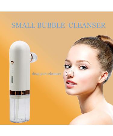 Facial Cleanser Machine for Women & Men - 4 Replacement Heads, 3 Speeds, USB Rechargeable - White - Buy Online on GoSupps.com