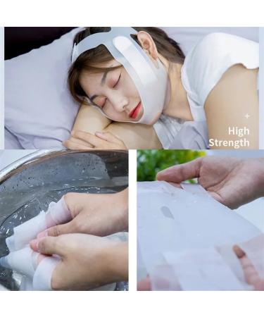 BODOBTF Beauty Face Lift Belt V Face Shaper Slimming Bandage Thin Chin Skin Firming Soft Silica Gel Facial Slimming Tool WHITE - Buy Online on GoSupps.com