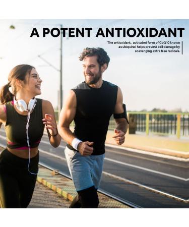 CoQ10 Coenzyme Q10 120mg with Piperine 5mg - 30 Veg Capsules | Premium Supplement for Energy & Antioxidant Support - Buy Online on GoSupps.com