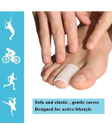 Dr. Pedi Toe Protectors - 5 Pairs Toe Sleeves for Hammer Toe Relief and Pain Prevention - Buy Online on GoSupps.com