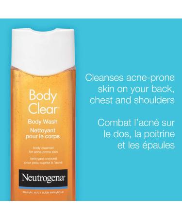 Neutrogena Body Clear Body Wash Pink Grapefruit - Acne Cleansing Wash 8.5 fl oz - Buy Online on GoSupps.com