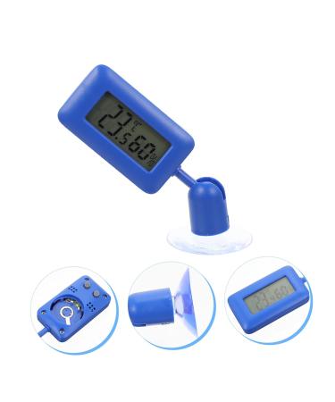 Fondotin Reptile Hygrometer with Suction Cups | Digital Thermometer for Leopard Gecko Tanks | Accurate Temperature Meter - 10x3x1.5cm - Buy Online on GoSupps.com