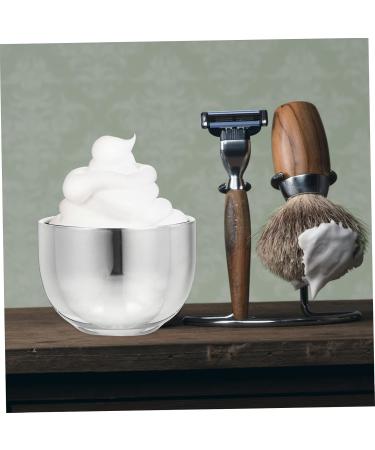 Buy Minkissy 16 Stk Stainless Steel Shaving Bowl Set - Metal Soap Cup Foam Shell for Smooth Shaving - Perfect Gift Tools for Men - 7.4x7.4cm - Buy Online on GoSupps.com