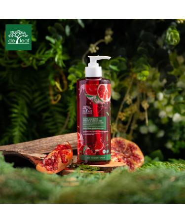 DE LEAF THANAKA Pomegranate Glow & Firm Serum Shower Gel 2-in-1 Body Wash with Green Tea & Mineral Water 15.87 oz - Buy Online on GoSupps.com