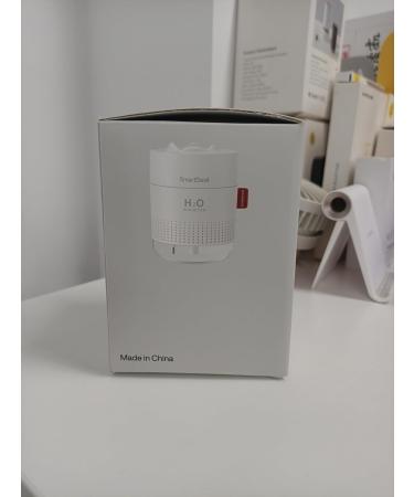 SmartDevil 500ml Cool Mist Humidifier with Night Light - Whisper Quiet, USB Powered, Auto Shut-Off - Ideal for Home, Baby Bedroom, Office - Includes 2 Filters (White) - Buy Online on GoSupps.com