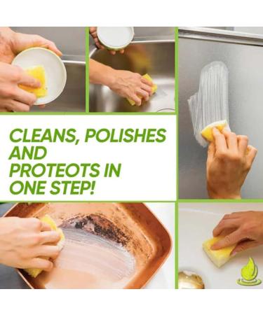 Eco-Friendly Cleaning Stone Eco-Friendly Cleaning Stone with Sponge Cleaning Pebble Stone Shower Floor Multi Purpose Cleaning Stone for Bathroom Kitchen Home Cleaning (3PCS) - Buy Online on GoSupps.com