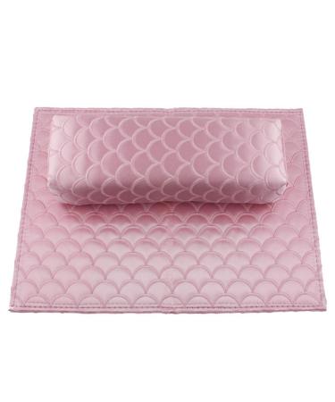 Adaskala Nail Pillow Hand Rest Cushion Set Manicure Pillow Nail Rest Cushion Pad Nail Art Tools for Salon Home Use