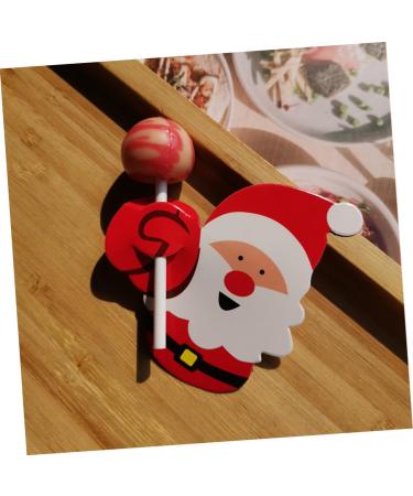 Cabilock 56 Pcs Card Candy Penguins Lollipop Decoration Card Perpetual Desk Calendar Animal Cards Wedding Decoration Lollipop Paper Cards Decor Cards Decorate Red Christmas - Buy Online on GoSupps.com