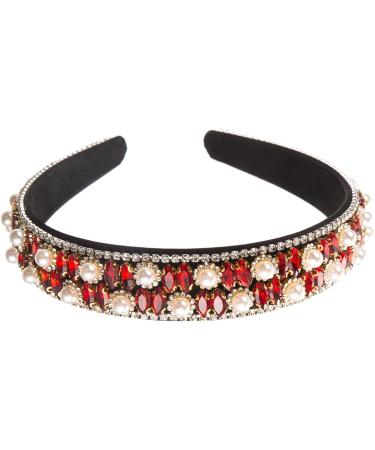 amangul Headbands for Woman Wide Brims Headbands e Style Washing Face Headbands Teens Girl Makeup Hairband(Red) - Buy Online on GoSupps.com