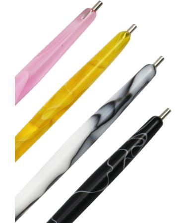 4-Piece Nail Art Brush Pen Set | 3D Embossing Tools for Perfect Manicures - International Shipping Available - Buy Online on GoSupps.com