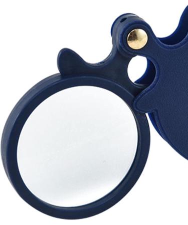 Professional 10X Magnifier for Seniors Kids 64MM Large Magnifying Lens with Non-Slip Soft Rubber Cover for Reading Books Coins Insects Maps - Blue Full of Stars - Buy Online on GoSupps.com