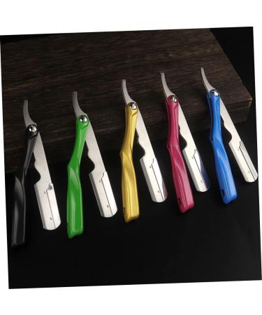 POPETPOP Metal Bracket for Manual Shaver Tool - Stainless Steel Beard Folding Holder - Durable & Portable Shaving Accessory - Buy Online on GoSupps.com