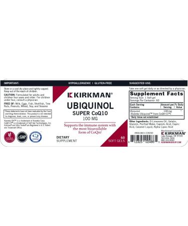 Buy Ubiquinol 100 mg Super CoQ10 - Premium Heart & Energy Support - Fast Shipping Worldwide - Buy Online on GoSupps.com