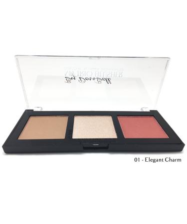 BY DORIBELL My Trio Blush Contour Palette 01 Elegant Charm 10.5 g. By DoriBell