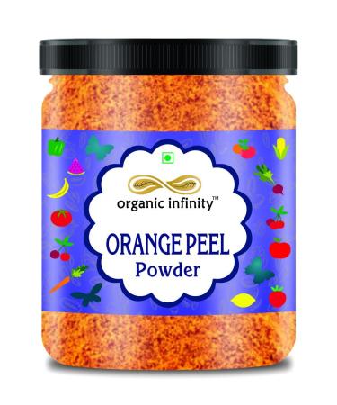 Green Velly Organic Infinity Pure Sun Shade Dried Freshest Orange Peel Powder for Skin and Hair | Santra Chilka Powder - 500 GM by Organic Infinity