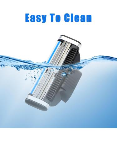 Razor Blades Refills 16Pcs Razors for Mach 3 Blades Replacement Blade with Double Lubrication Strip Compatible with Mach 3 Handles Shaving Manual Shaver Blade Male Men Father Boyfriend Daily 1 count (Pack of 16) - Buy Online on GoSupps.com