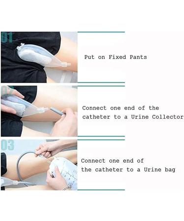 Wearable Urine Bag Incontinence Pants for Men Portable Leak Proof Urine Funnel Urine System Holder Bag Spill Proof Collector Urinary Drainage Stabilizatio Device Urine Collector (Size : Small (52-76 Small (52-76cm) - Buy Online on GoSupps.com