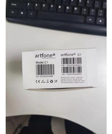 Artfone C1 Mobile Phone for Elderly - Big Buttons High Volume & SOS Function | International Shipping - Buy Online on GoSupps.com