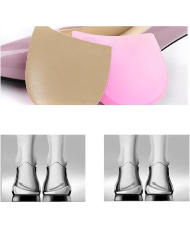 Buy Healifty O/x Type Line Orthopedic Support Insoles - Medial Heel Wedge Silicone Sheets for Corrective Leg Support (Beige & Pink) - Buy Online on GoSupps.com