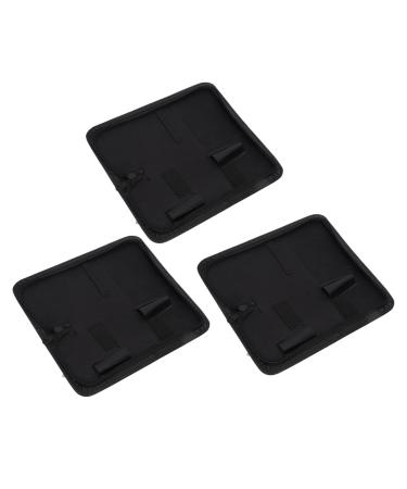 3pcs Scissors Holder Pouch Large Capacity Lightweight Portable Black Scissors Bag for Salon Barber Stores Genericmczkga879n