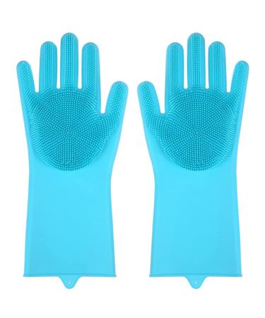 SEPTAM Cleaning Gloves Cleaning Magic Silicone Gloves Household Multi-function Hand Washing Tool