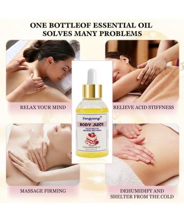 Fengyang Body Juice Oil Body Juice Oil Strawberry Moisturizing Body Oil Strawberry Shortcake Body Oil Strawberry Body Juice Oil - Buy Online on GoSupps.com