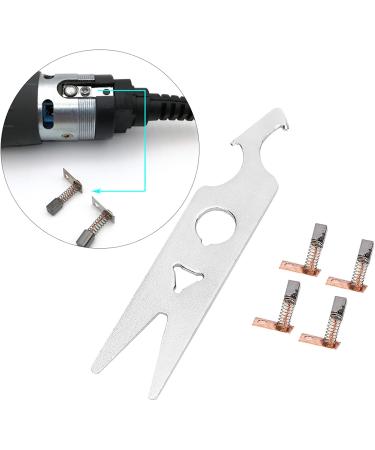2 Pairs Nail Drill Handpiece Carbon Brush Wrench Set Nail Drill Handpiece Accessory Replacement Part for Home Nail Salon - Buy Online on GoSupps.com