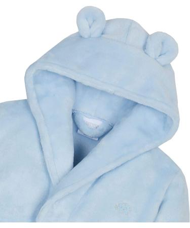Undercover Lingerie Baby/Toddler Hooded Robe - Soft Fleece Bathrobe for Infants 18-24 Months - Blue Elephant - Buy Online on GoSupps.com